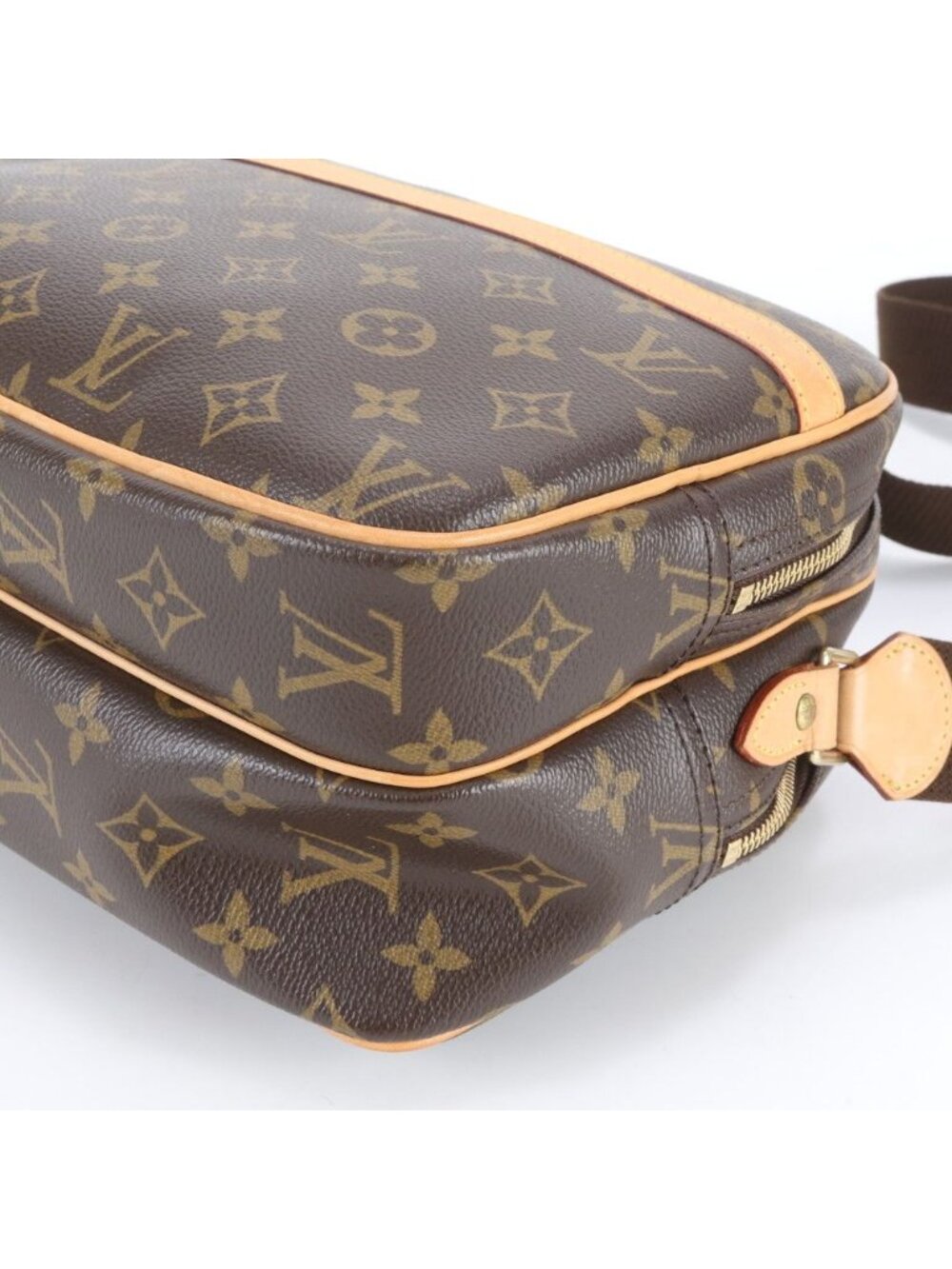★SOLD★ Louis Vuitton Monogram Reporter PM Leather Shoulder Bag Crossbody Rbe - Picture 3 of 9